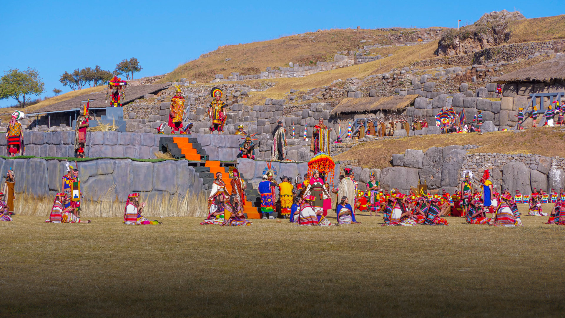 Celebração do Inti Raymi em Saqsaywaman / © PROMPERÚ