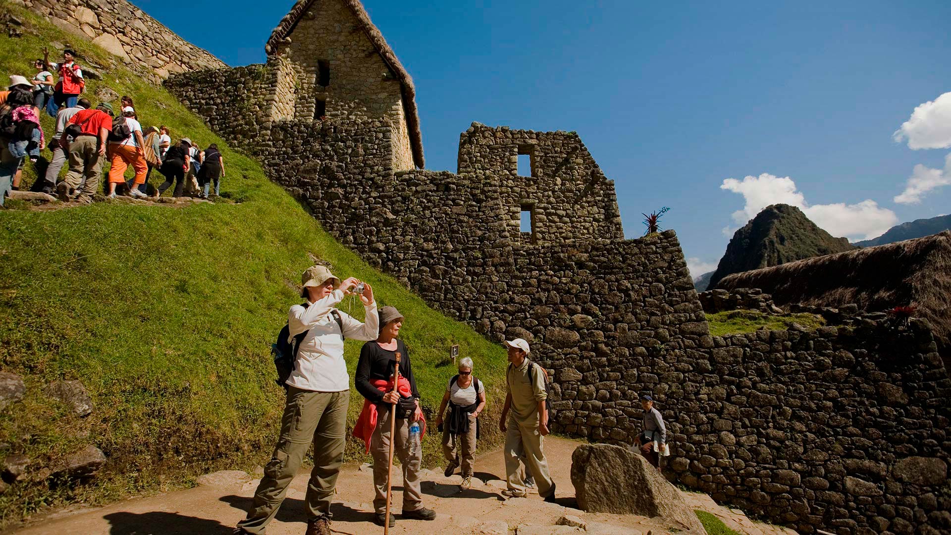 Renowned writer Pam Grout visited Machu Picchu