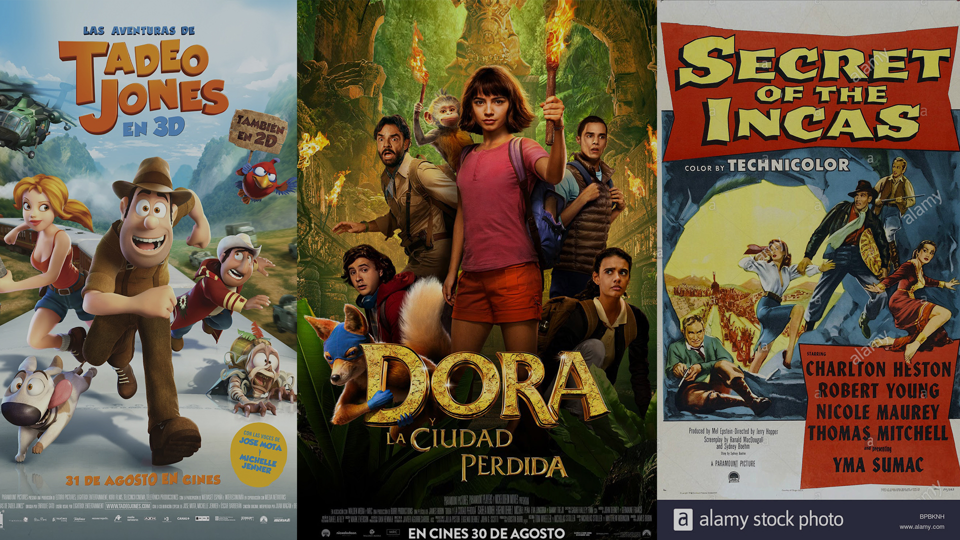 Películas inspiradas en el Perú