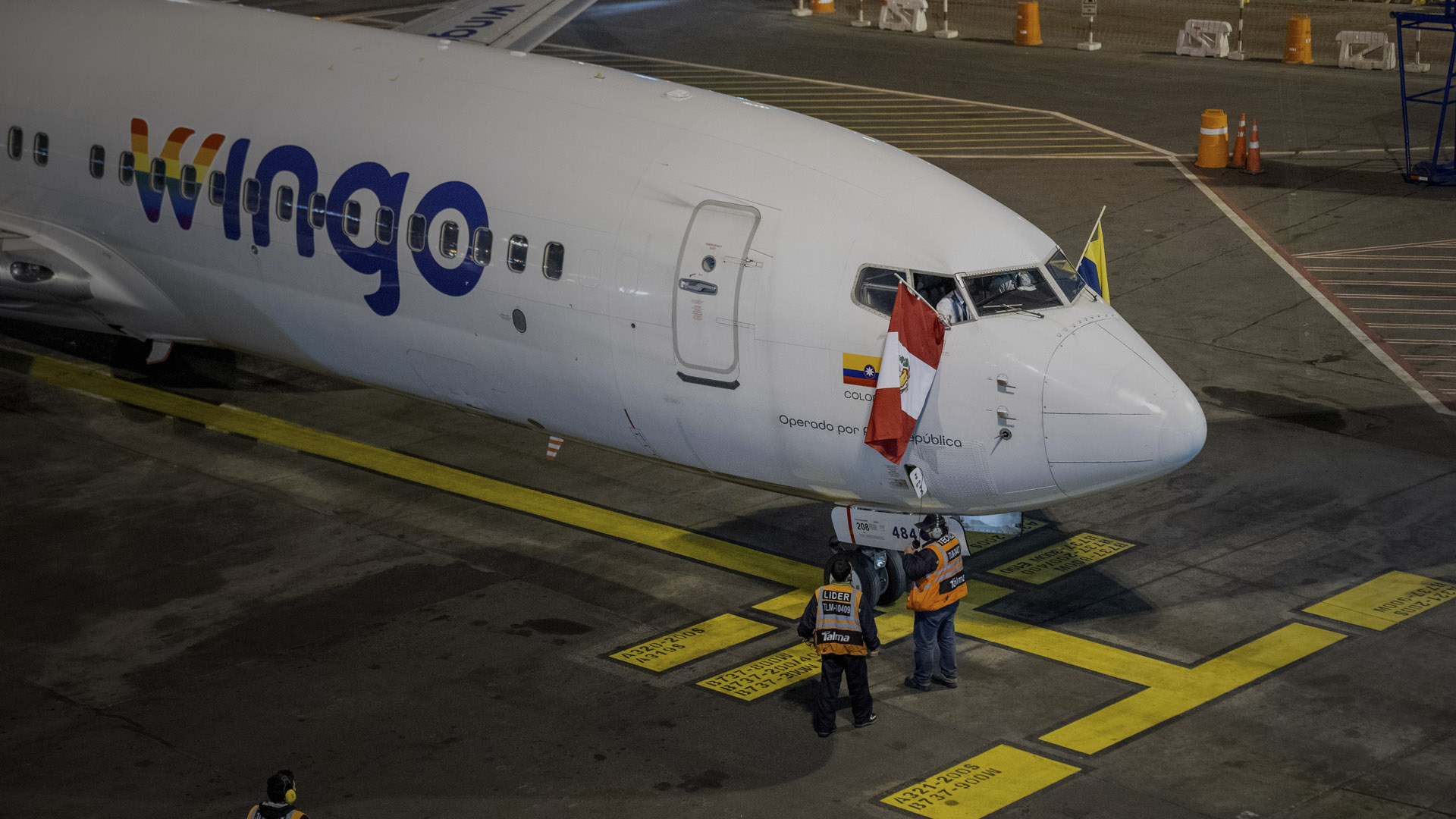 Boeing 737-8000 Next Generation de Wingo