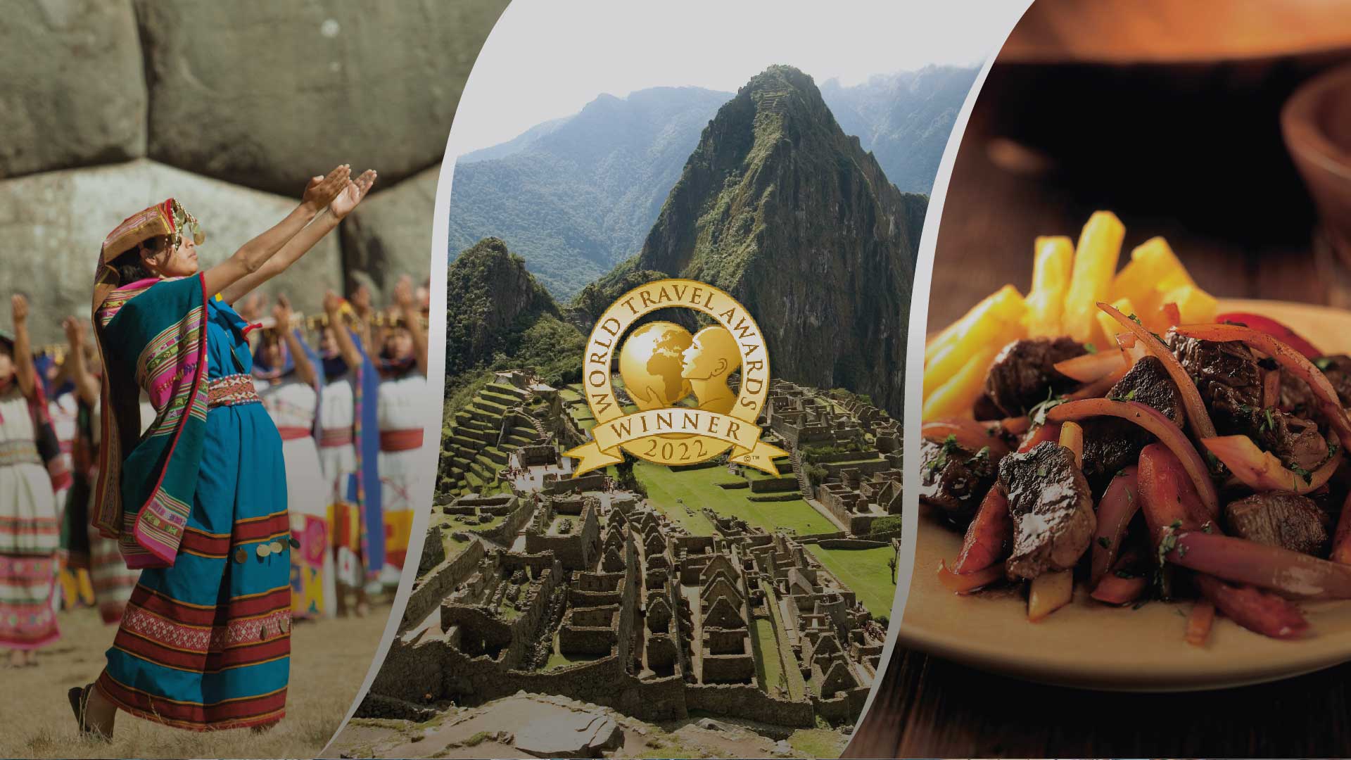 Perú gana tres importantes premios en los World Travel Awards 2022