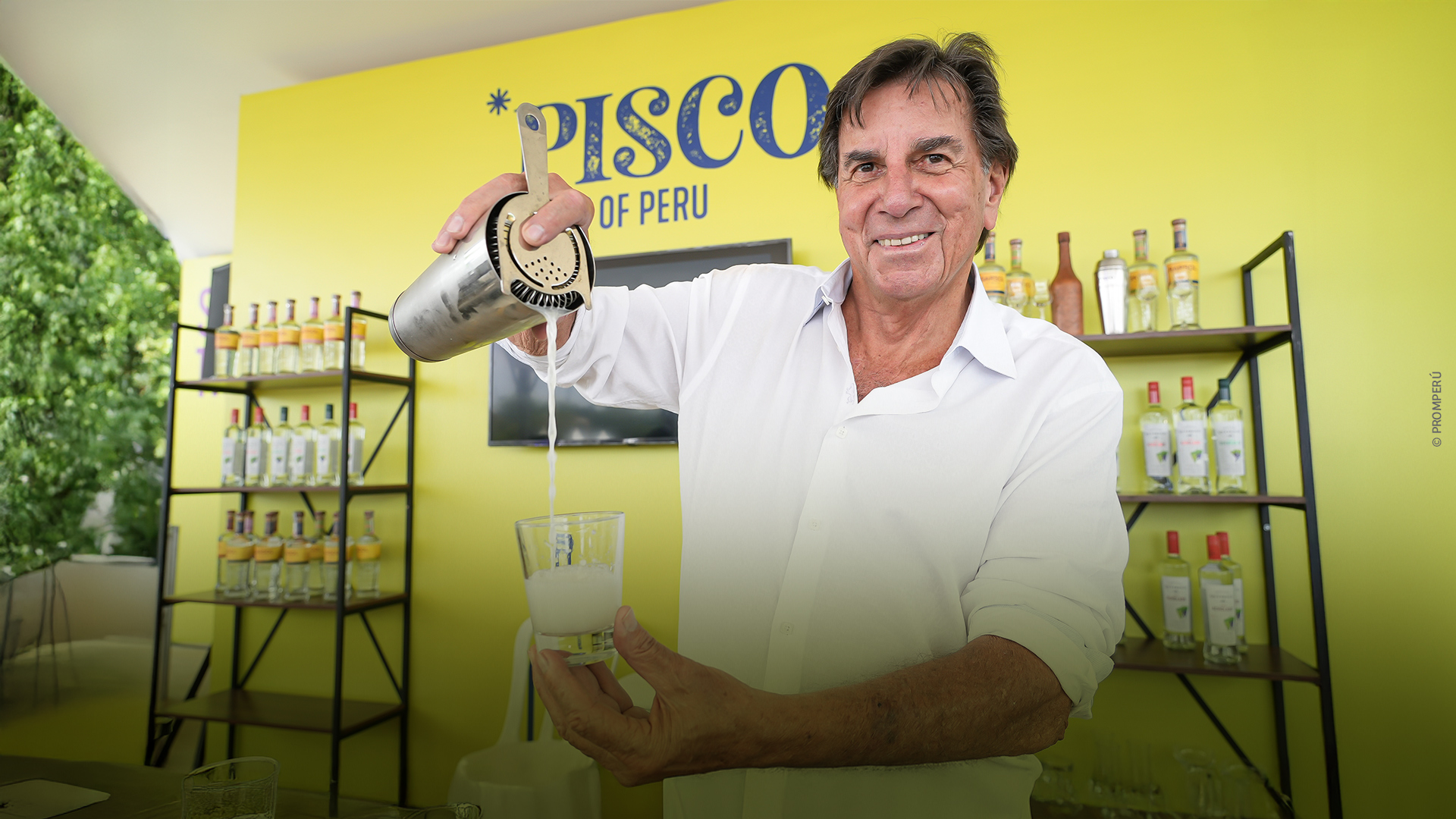 Johnny Schuler, experto en Pisco