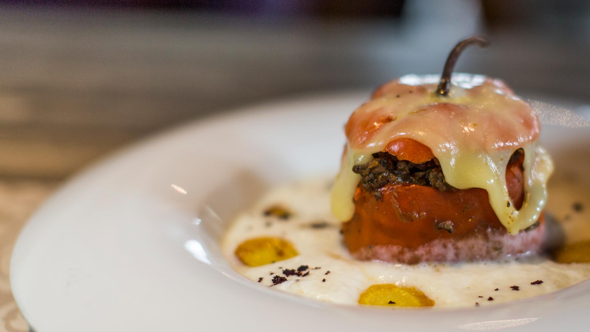 chupe de camarones, rocoto, pastel de papa,Arequipa, gastronomía, aniversario, picantería, La Nueva Palomino