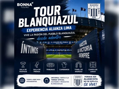 Bonna Tours: Experiencia blanquiazul - Tour oficial al estadio Alejandro Villanueva