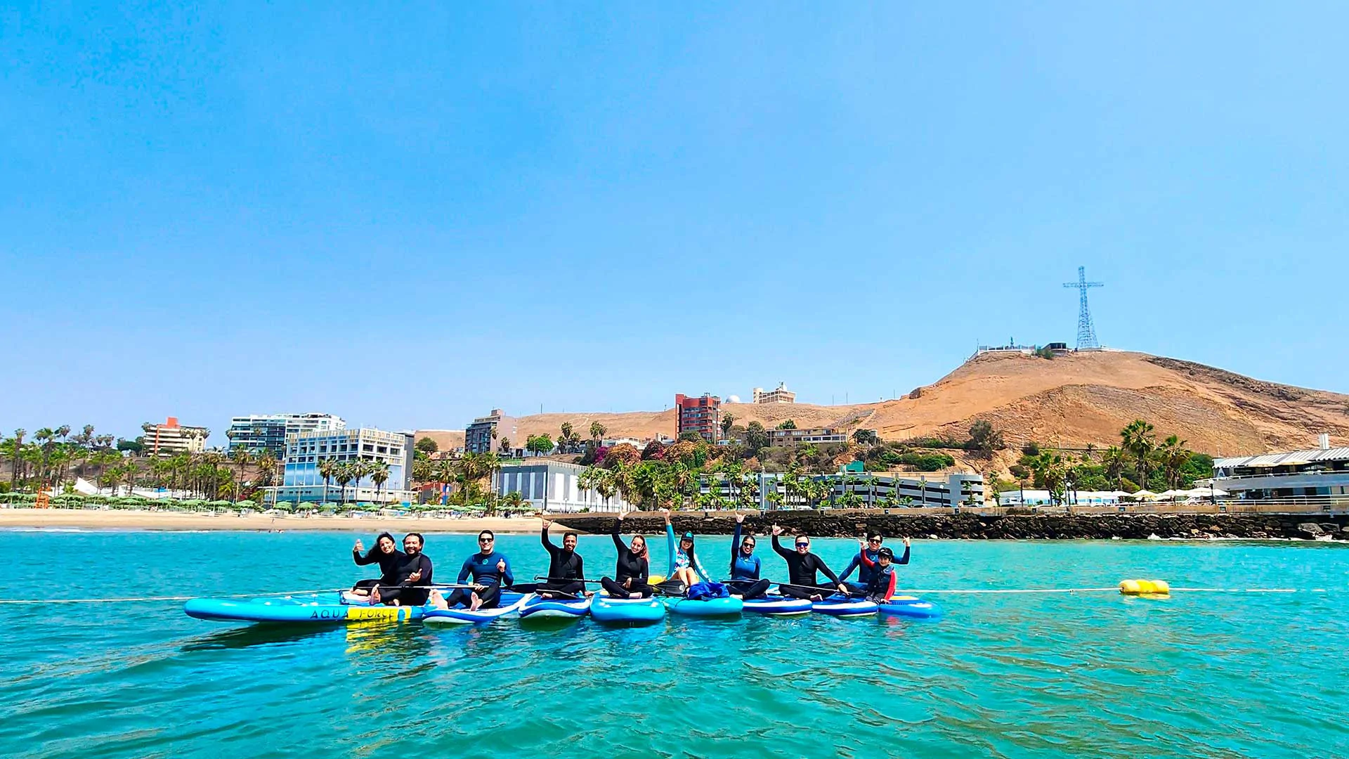 360 Explora:  Tour Paddle Board en La Costa Verde de Lima