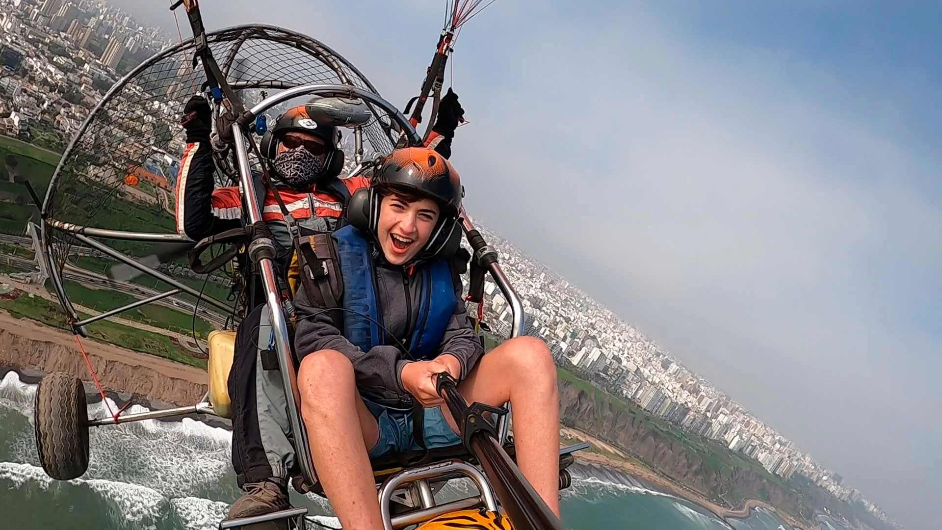 360 Explora: Parapente en la Costa Verde de San Miguel